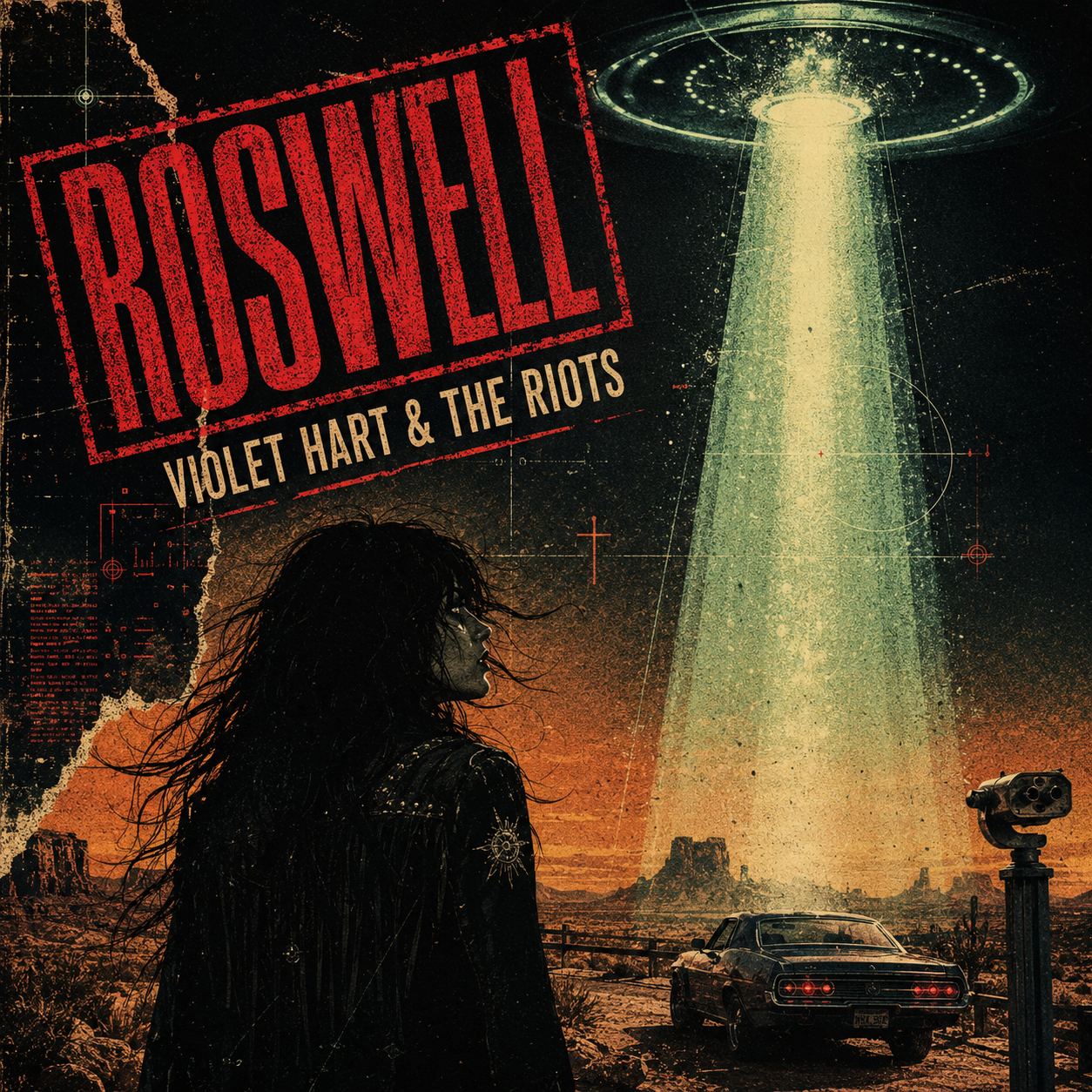 Roswell single artwork